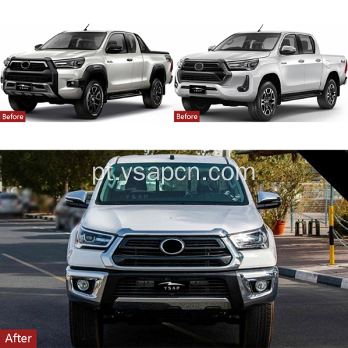 21 Hilux converte para o kit de corpo do Oriente Médio